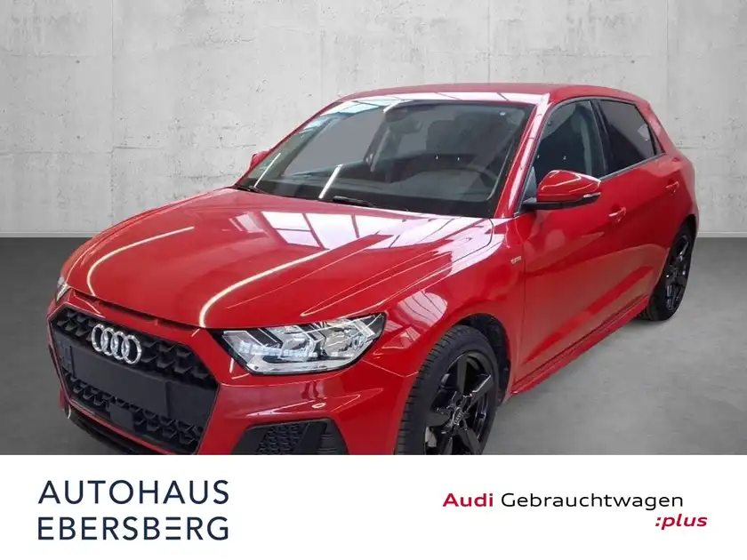 AUDI A1 Sportback S line 30 TFSI 5JGar black App SpoSitz SHZ (1/4)