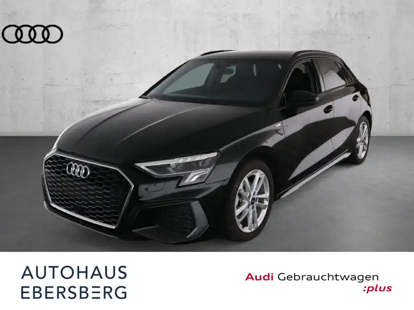 AUDI A3 Sportback S line 30 TDI 5JGar AHK LED App ACC virtual (1/3)