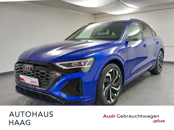 AUDI Q8 e-tron Sportback S line 55 e-qu 5JGar 2xLaden HUD Tour Stadt MTRX (1/20)