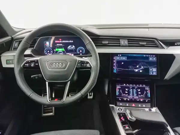AUDI Q8 e-tron Sportback S line 55 e-qu 5JGar 2xLaden HUD Tour Stadt MTRX (13/20)