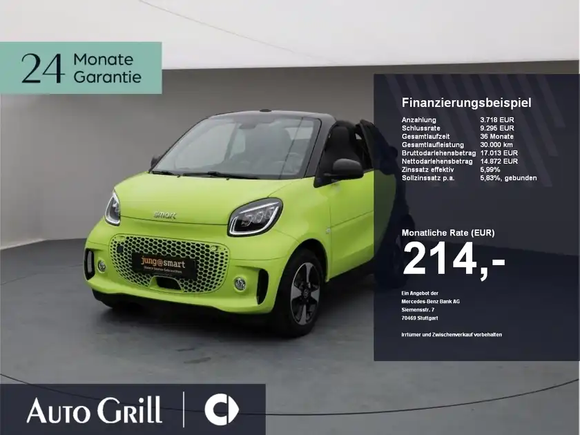SMART fortwo EQ cabrio (1/21)