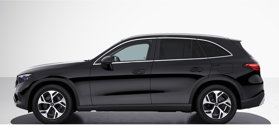 Mercedes GLC 300 e Lagerwagen 1 Seitennansicht