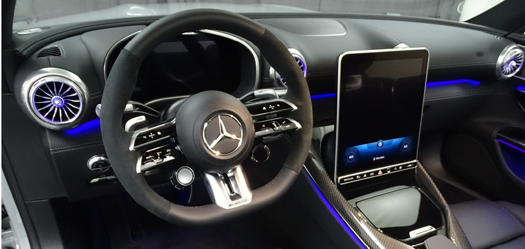 Mercedes Cabrio SL 63 AMG Interieur