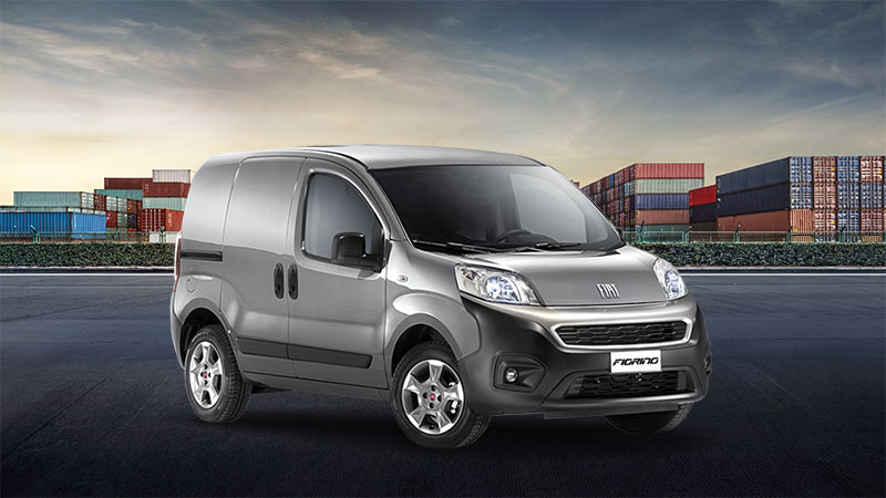 Fiat Fiorino Kastenwagen in grau